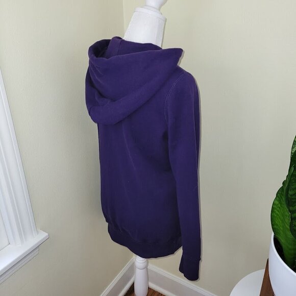 Pink University of Washington Huskey Zip Up Purple & Gold Hoodie Sweatshirt SZ S - Picture 7 of 15